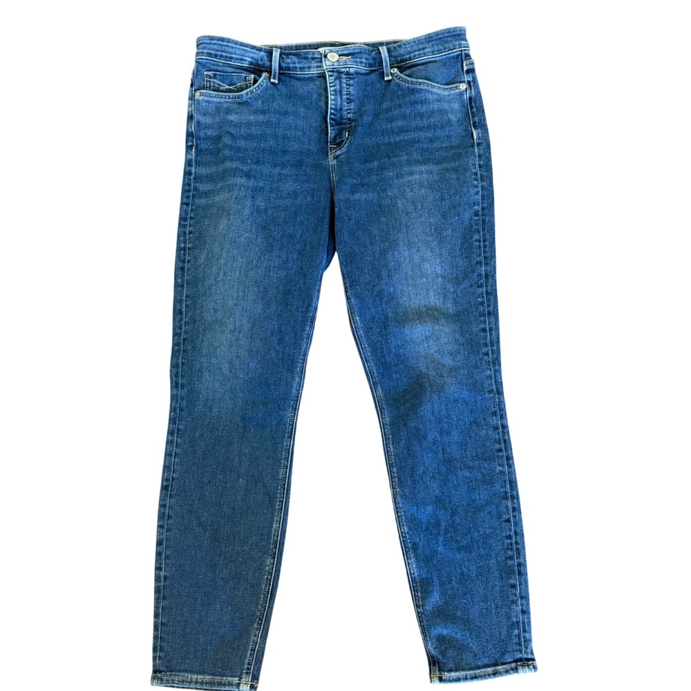 Revtown Decade Denim Womens Skinny Jeans Size 31 Regular Premium Denim Med Wash
